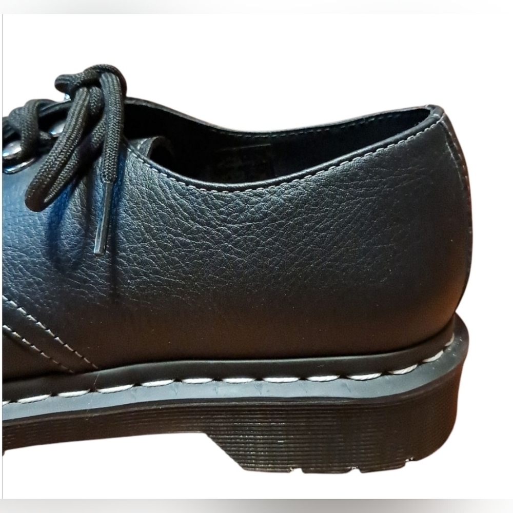 Dr. Martens 1461 Hardware Virginia Leather Shoes Womens 9 (Like New) - Picture 8 of 16